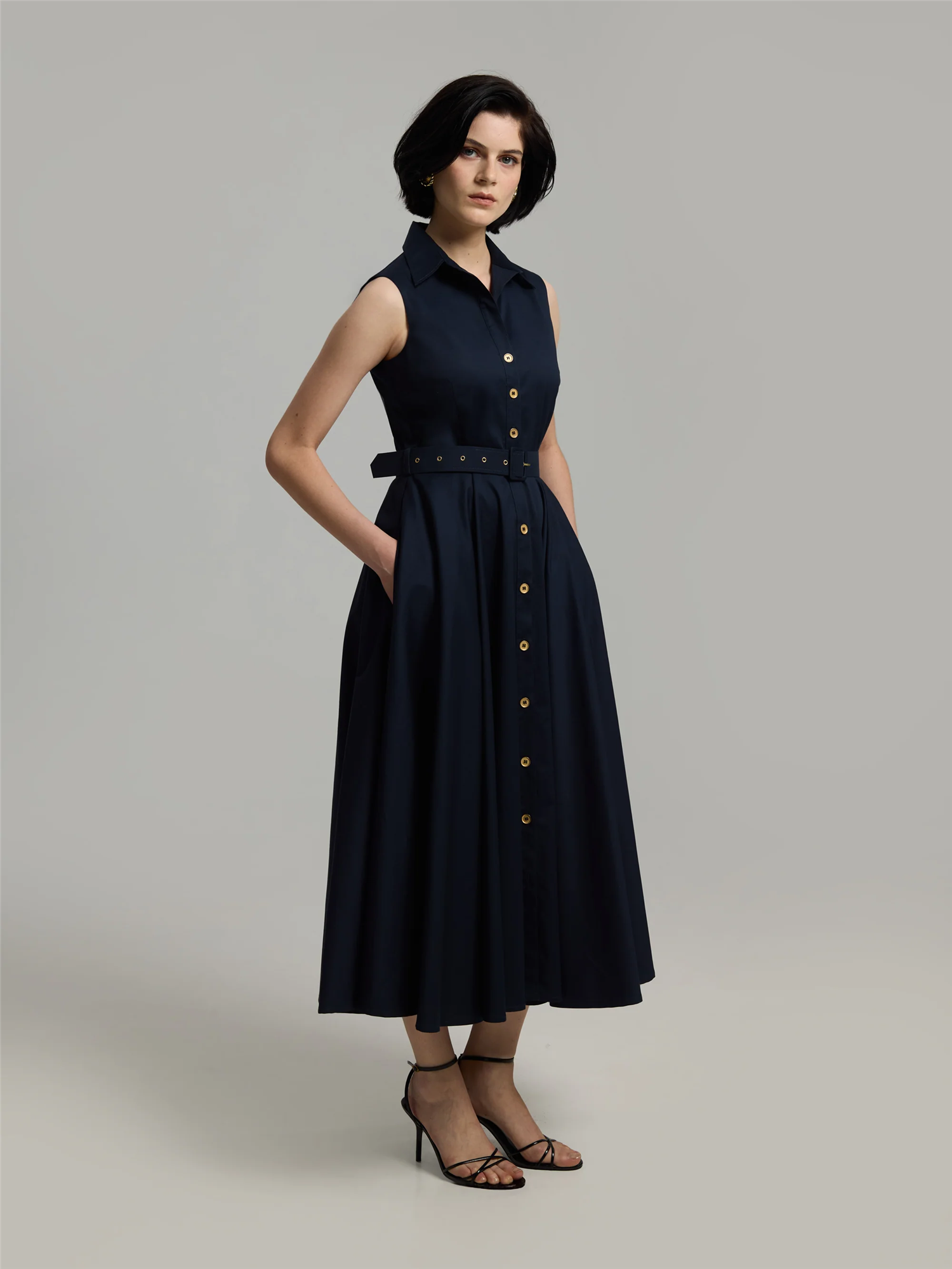 Kjoler | Amaris Dress - Royal Navy